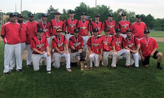 Steubenville Baseball - Division 2 East District 1 Champions