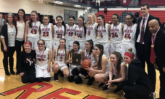 New Philadelphia Girls Basketball - Division 2 East District Champions