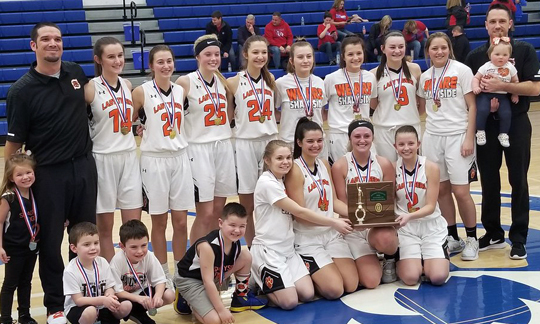 Shadyside Girls Basketball - Division 4 East District Champions