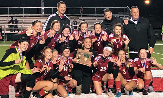 Bishop Rosecrans Girls Soccer - Division 3 East District Champions