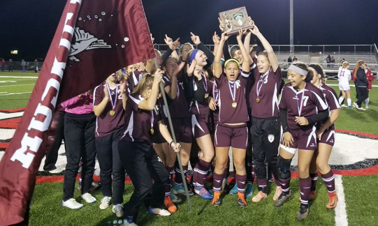 John Glenn Girls Soccer - Division 2 East District 1 Champions