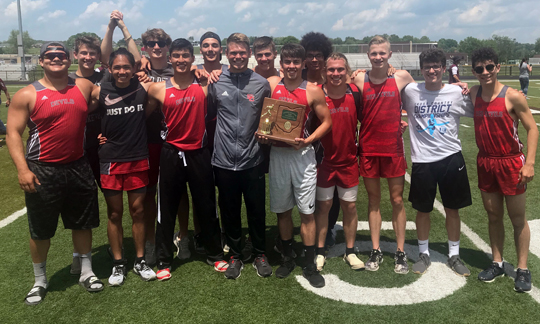 St Clairsville Boys Track - Meadowbrook District Champions